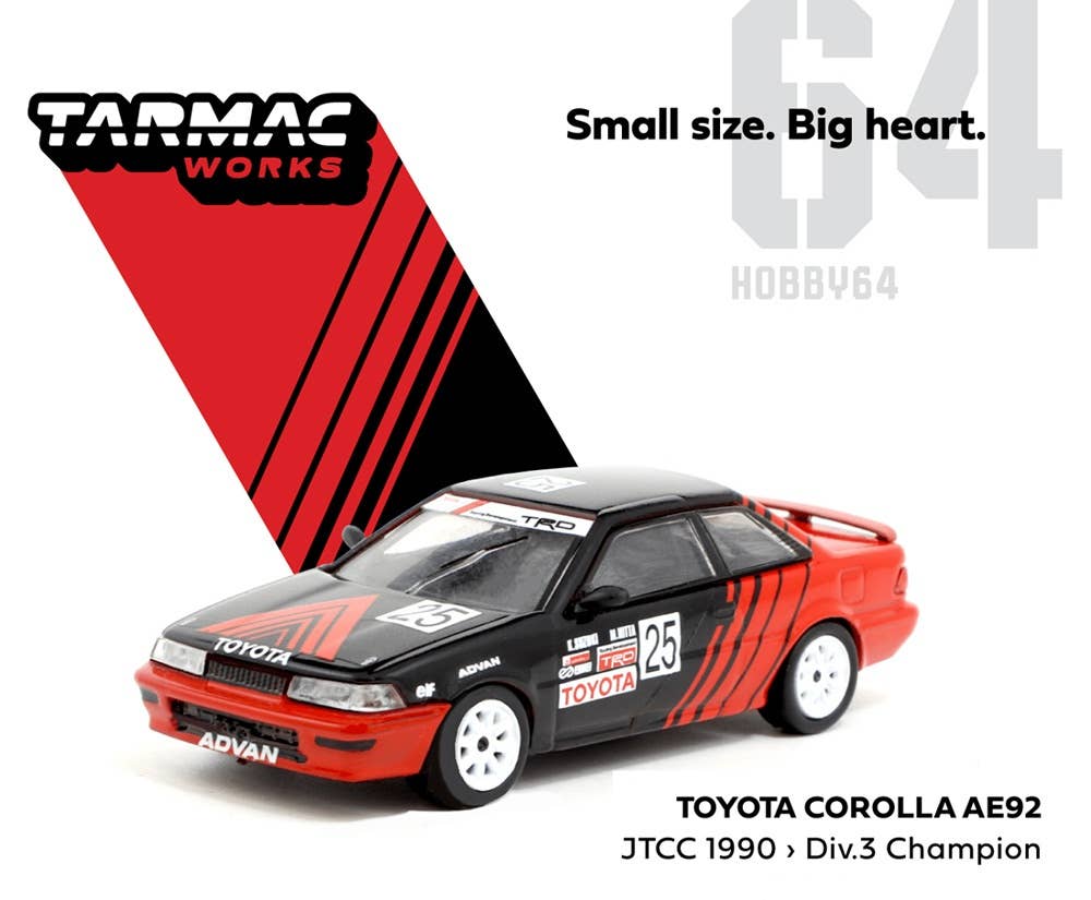 Toyota Corolla AE92 JTCC 1990 Div.3 Champion Driver: Keiichi