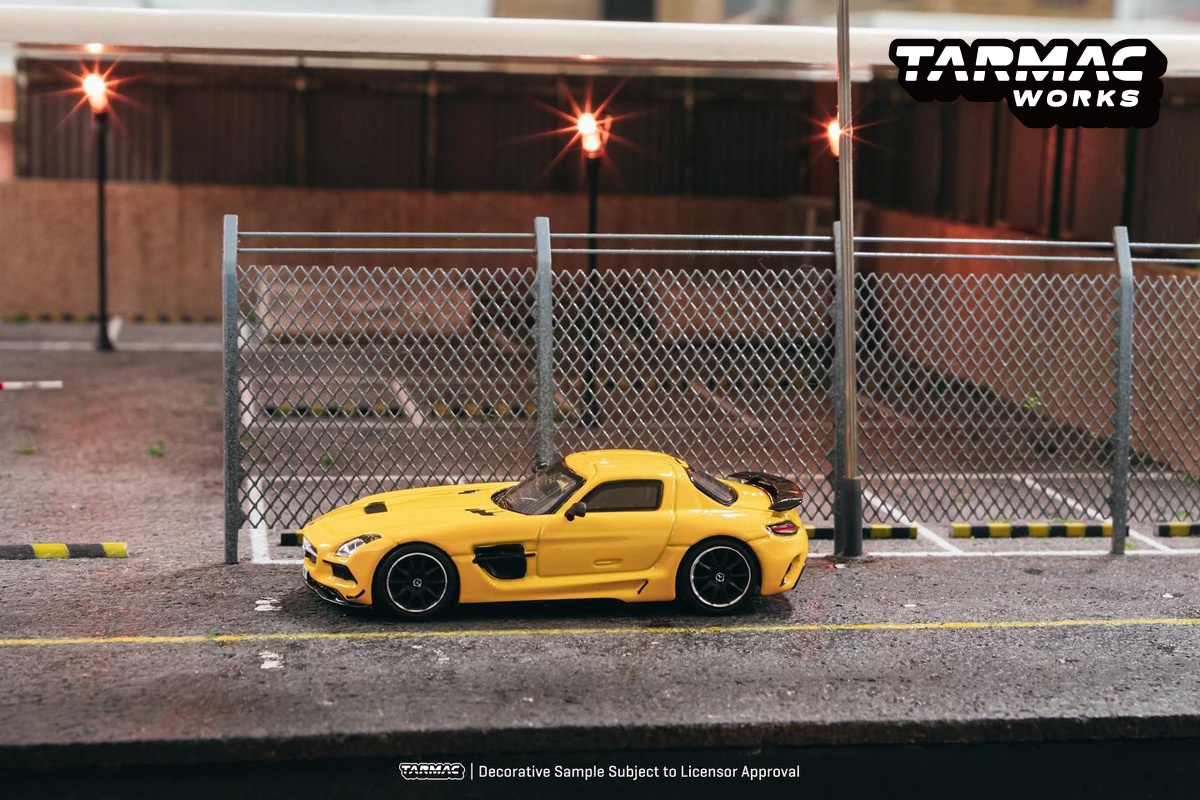 Mercedes-Benz SLS AMG Coupe Black Series Yellow Metallic