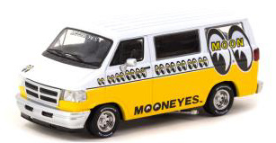 Tarmac Works 1:64 MOONEYES Dodge Van 【ムーンアイズ