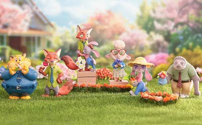 Disney Zootopia Flower World Series 1Box 6pcs (Reissue)