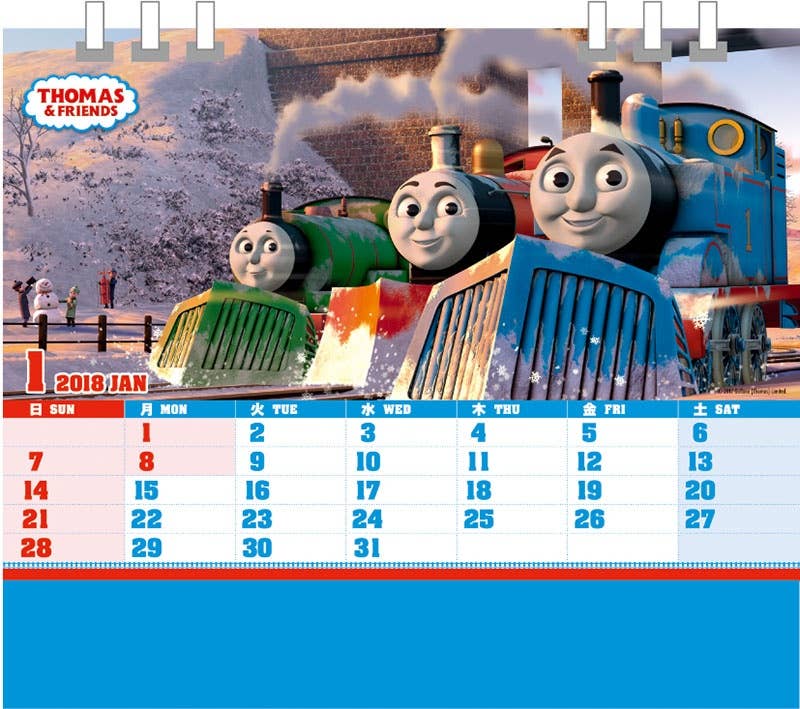 Desktop Thomas & Friends 2018 Calendar | HLJ.com