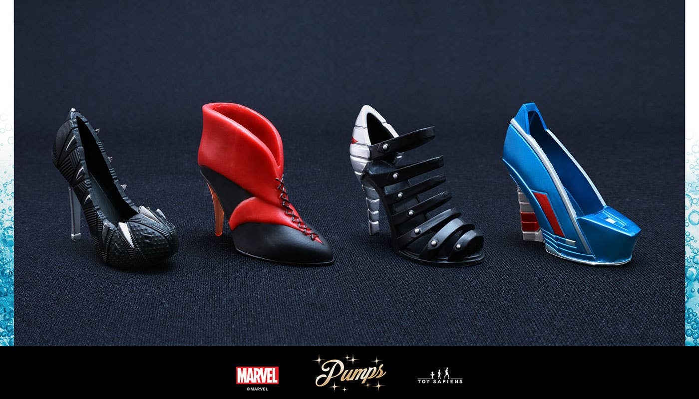 Pumps Collection Trading Figure Marvel / Infinity Saga 1Box 12pcs