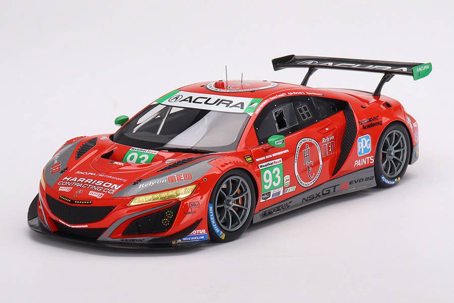 Acura NSX GT3 EVO22 IMSA 24 Hours of Daytona 2023 93 Harrison