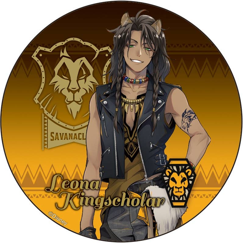 Twisted-Wonderland Character Coaster Leona Kingscholar | HLJ.com