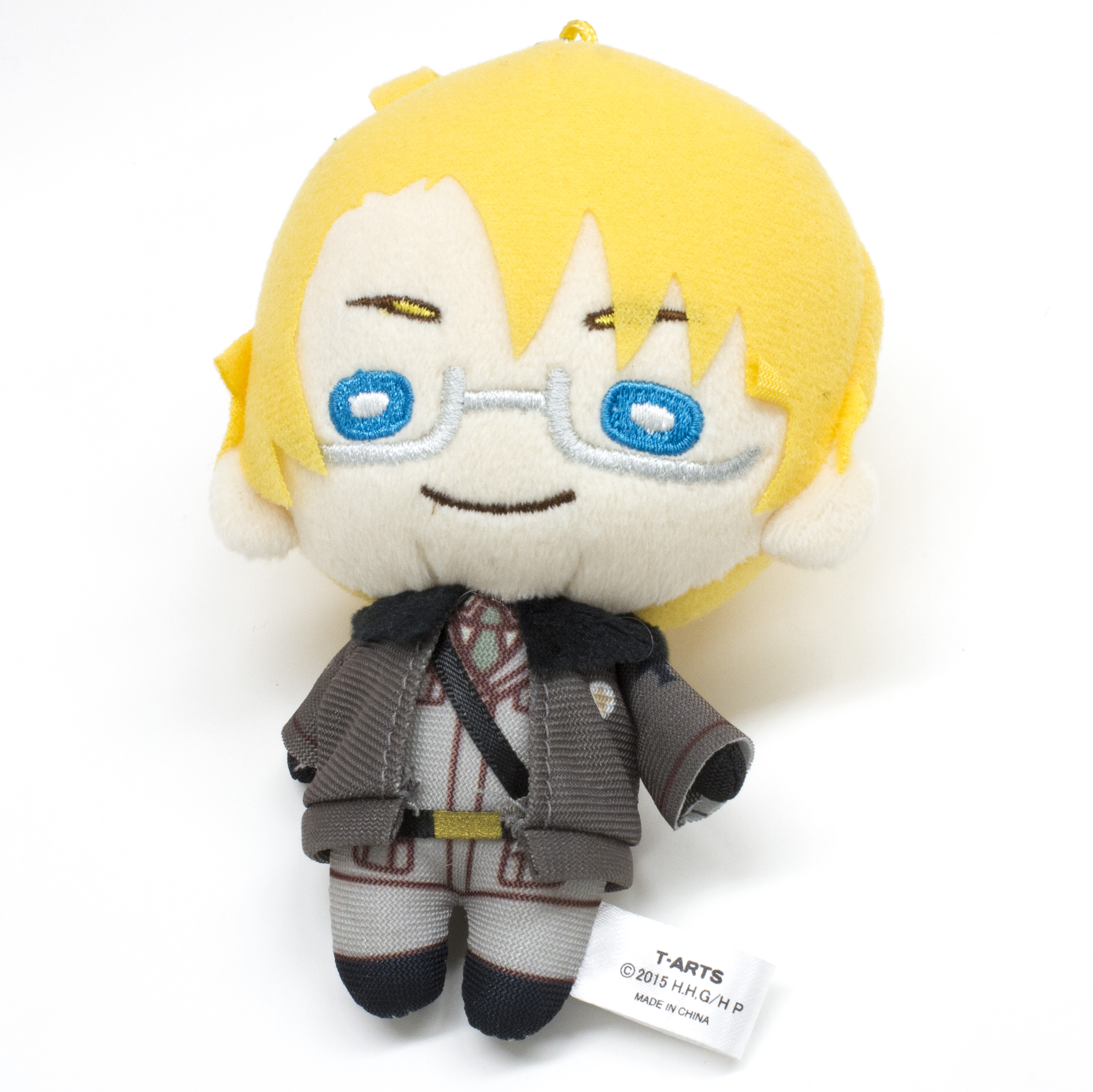 Hetalia: The World Twinkle Nitotan Plush Toy with Ball Chain
