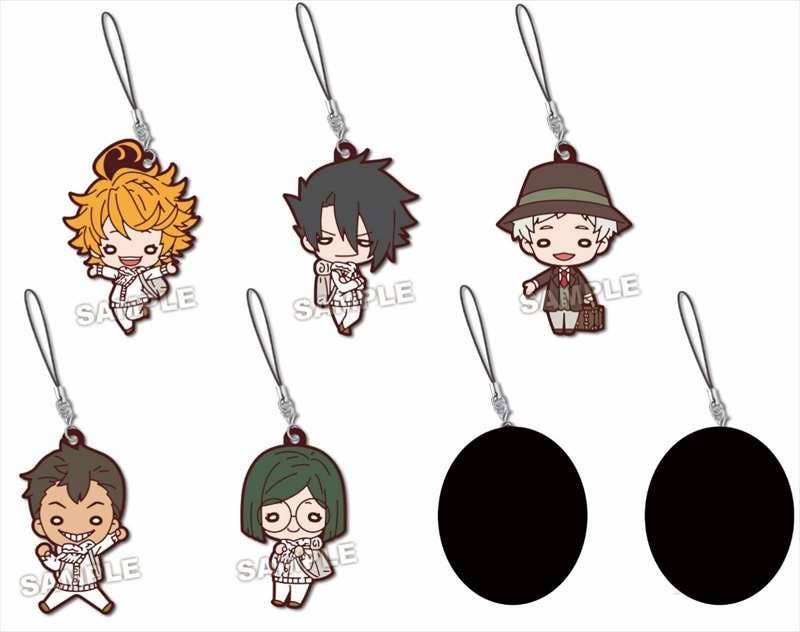 The Promised Neverland Anime Mini Mascot Plush Keychain – Rei (Ray) By Sega, Japan Import