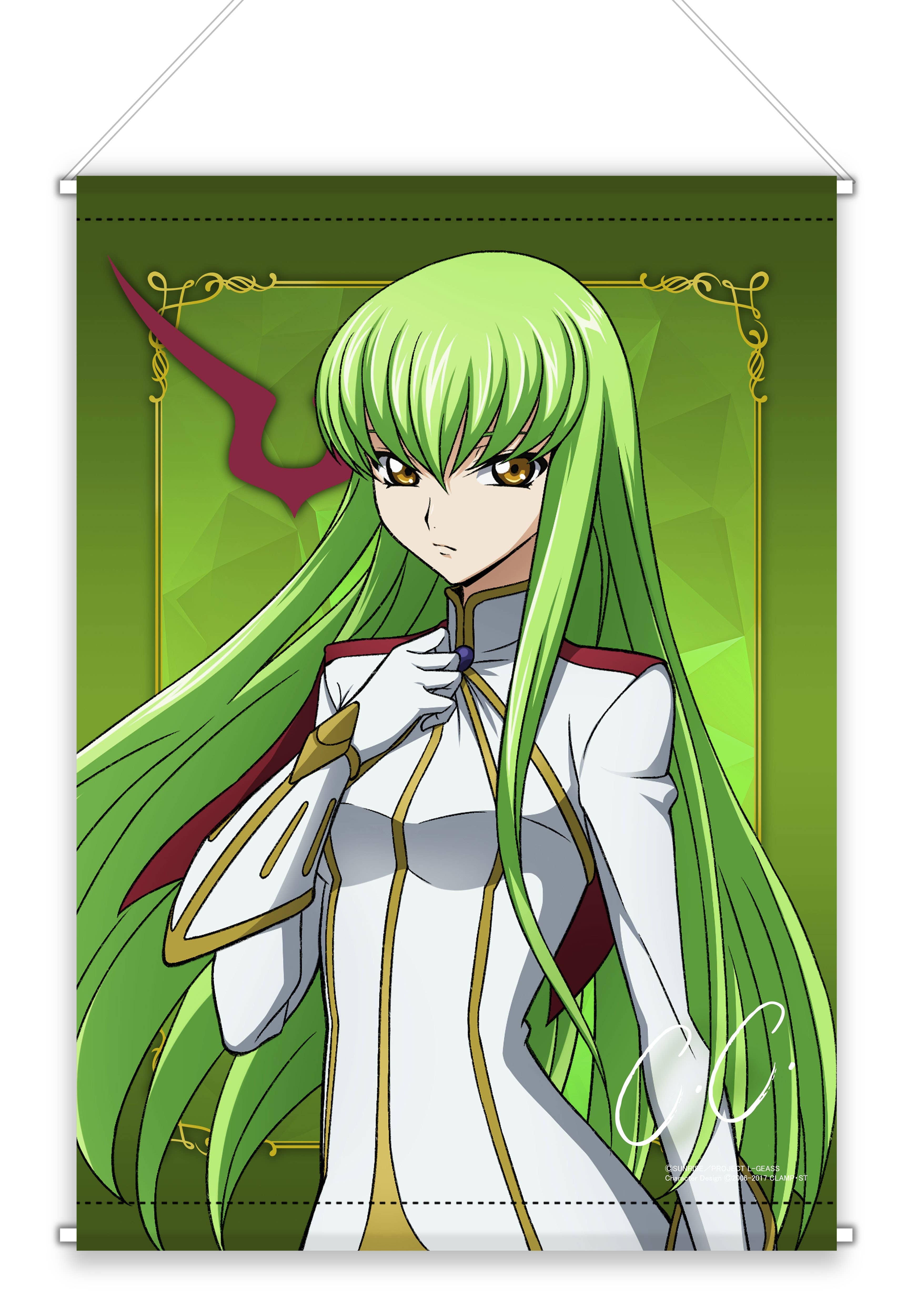 Code Geass: Lelouch Of The Rebellion: Newly Drawn B2 Tapestry C.C.