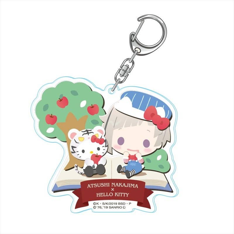 Bungo Stray Dogs x Sanrio Characters: Die-cut Acrylic Keychain