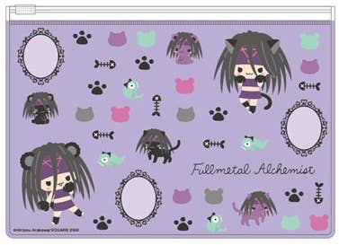 Fullmetal Alchemist x Sanrio Clear Flat Pouch: 1Box (6pcs) | HLJ.com
