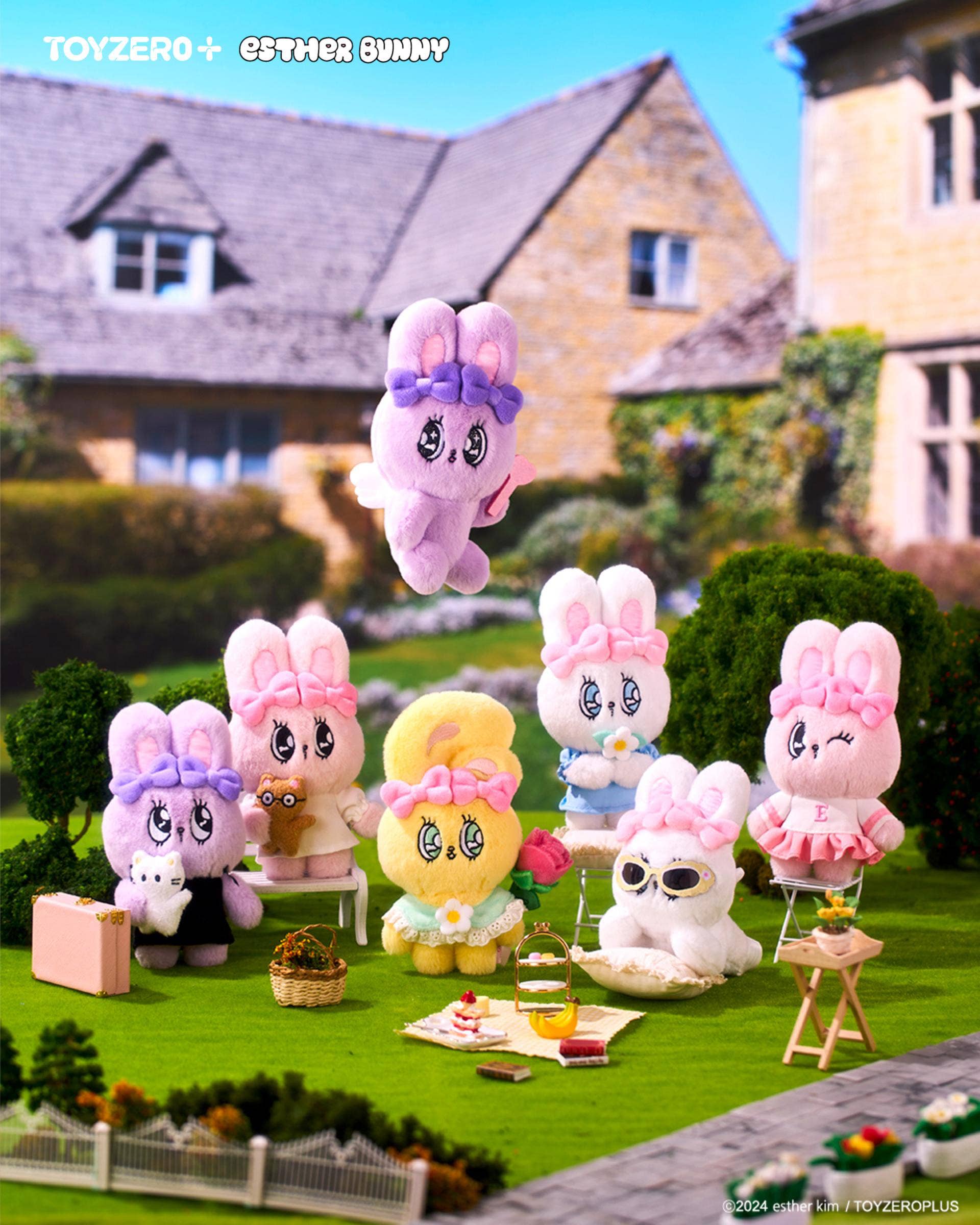Esther Bunny Sweet Date Plush Keychain 1Box 6pcs | HLJ.com