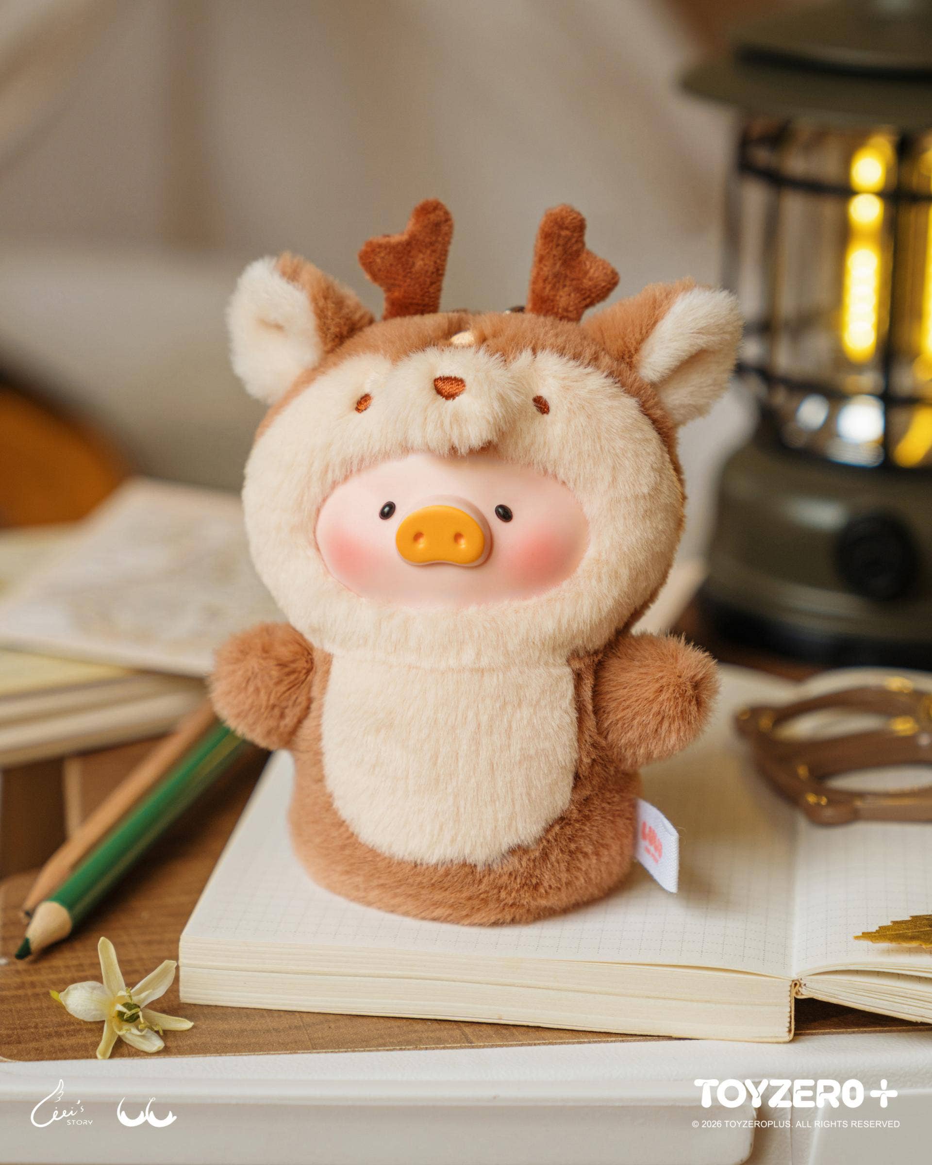 LuLu the Piggy Animal Party Vol. 2 - Cutest Butler PVC Face Plush