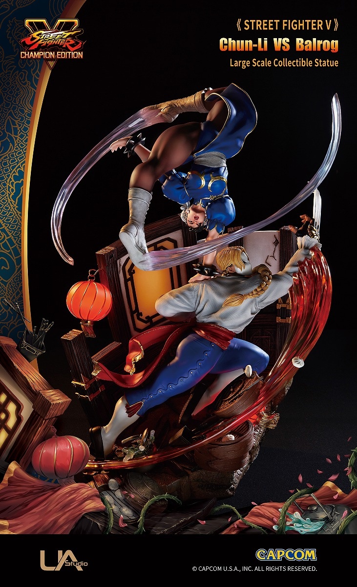 Street Fighter V Large Scale Statue Series Chun-Li VS Vega(Balrog