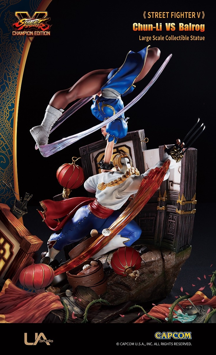 Street Fighter V Large Scale Statue Series Chun-Li VS Vega(Balrog
