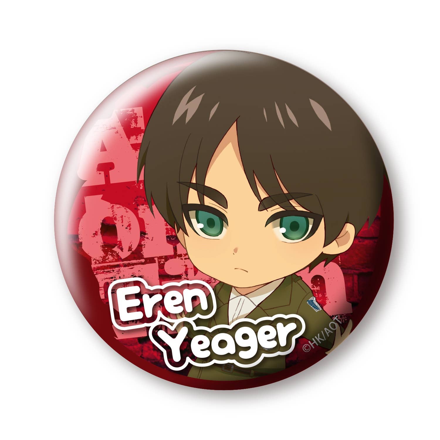 Attack on Titan Can Badge Eren Yeager | HLJ.com