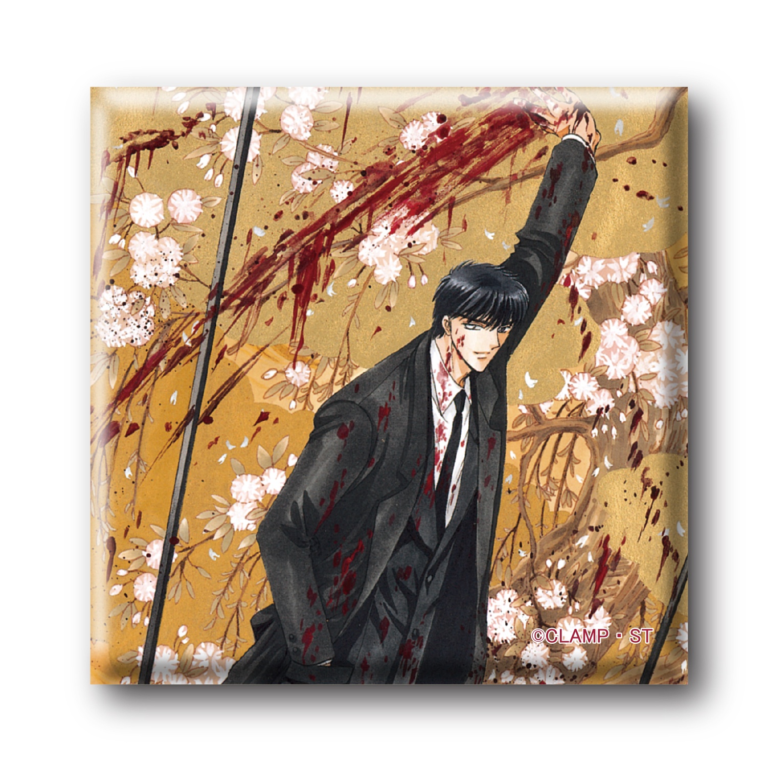 X: Square Can Badge Seishiro Sakurazuka | HLJ.com