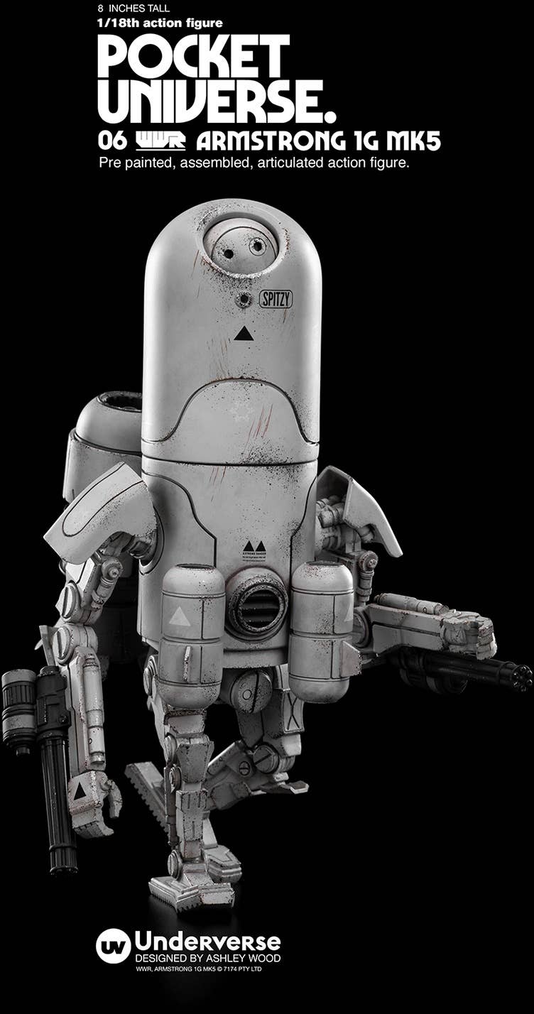Underverse Pocket Universe WWR Armstrong 1G MK5 Frost Guard