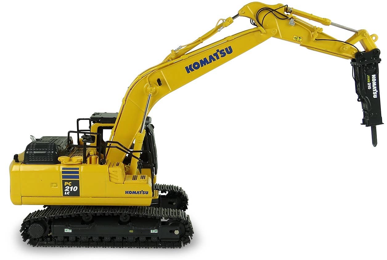 【新品】KOMATSU PC210LC-11 with hammer drill Amazon.com: Universal Hobbies Komatsu PC210LC-11 with Hammer