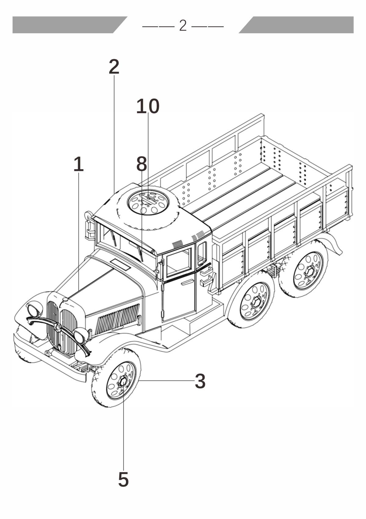 IJA Type94 6Wheel Cargo Truck Hard Top