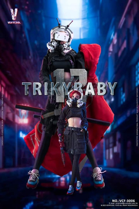 VERYCOOL 1/12 Cyberpunk Tricky Baby 12 Rainbow Rainbow VCF