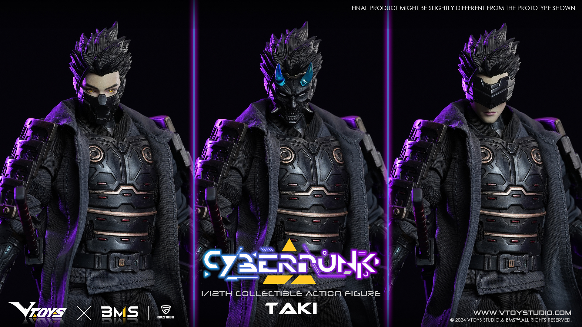 VTOYS x BMS x CF Cyberpunk Samurai Taki | HLJ.com VTOYS x BMS x CF Cyberpunk Samurai Taki | HLJ.com