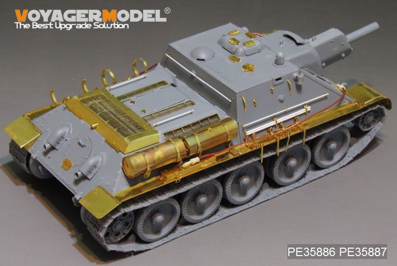 Voyager 1/35 WWII Soviet SPG Su-122 Detail Set for MiniArt #35175/35181/35197 