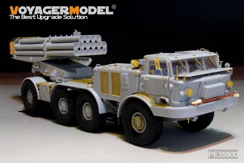 Modern Russian 9P140 Tel of 9K57 Uragan BM-27 MLRS Basic Parts (for ...