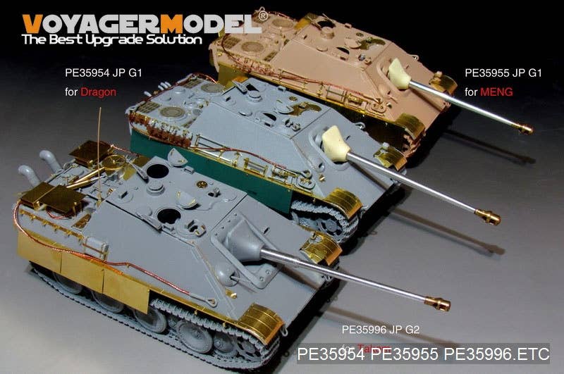 WWII Jagdpanther G2 Version Basic Upgrade set (TAKOM 2118) | HLJ.com