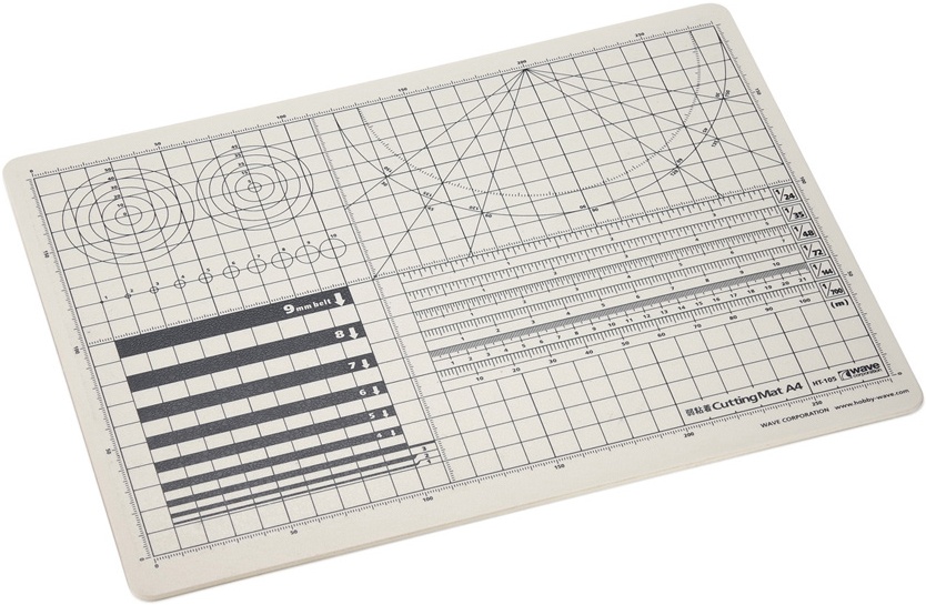 Wave Hobby Tool HT105 Cutting Mat A4 Low Tack Type