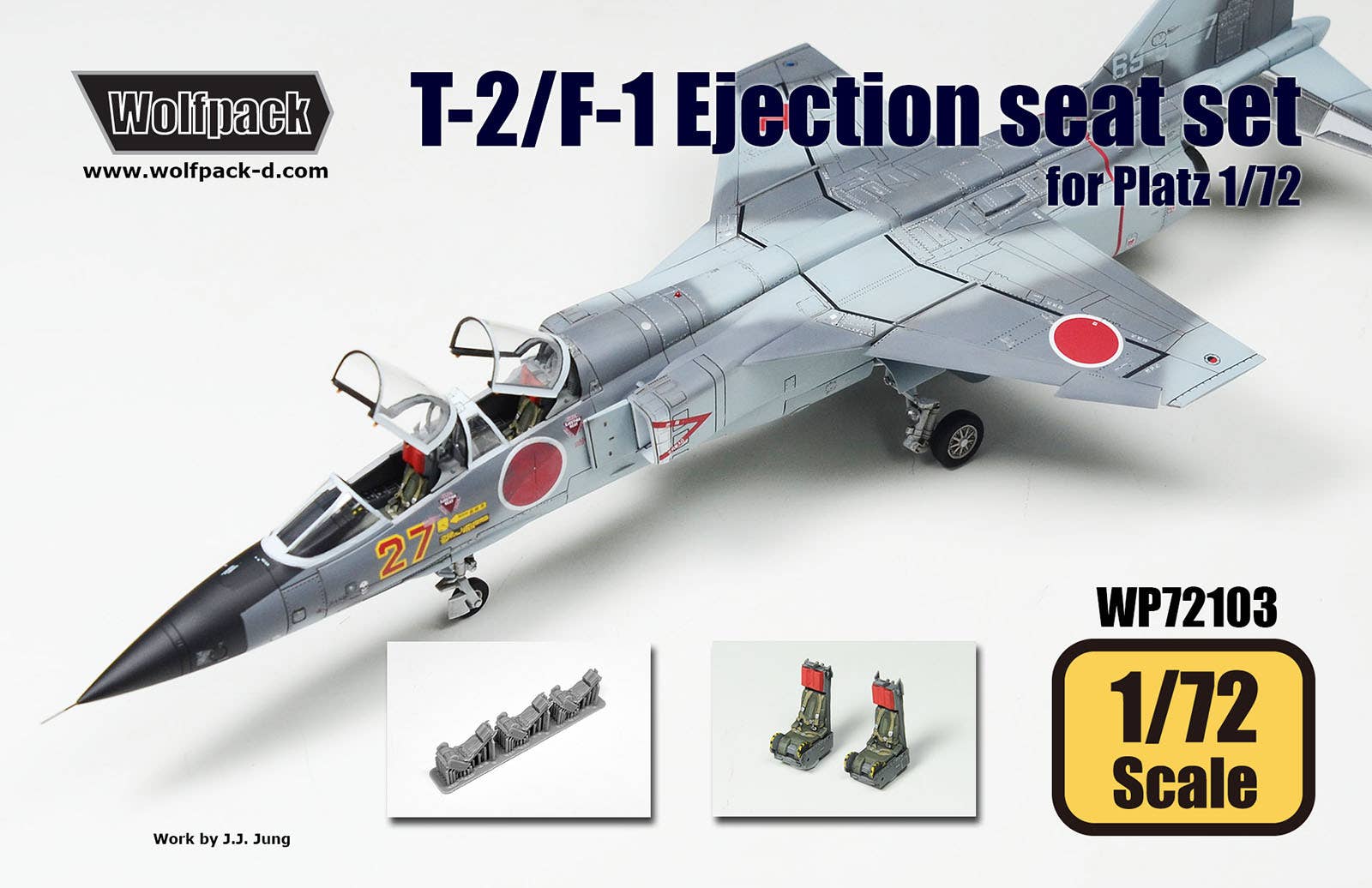 Mitsubishi T-2/F-1 Ejection seat set (for Platz) | HLJ.com