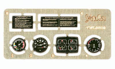 Military Instrument Panel Zil131 Military Truck Coloring Instrument Panel ICM | HLJ.com