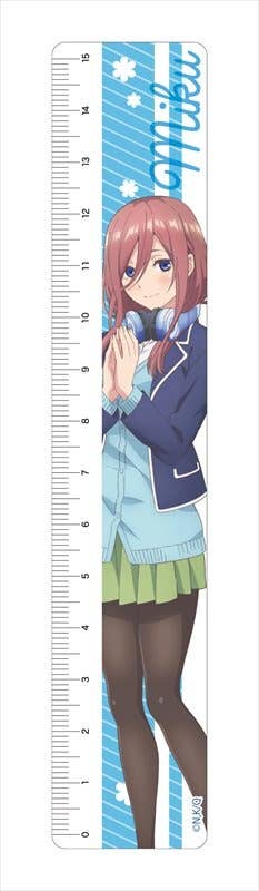 Miku Ruler The Quintessential Quintuplets: 15cm Ruler Miku Nakano | HLJ.com