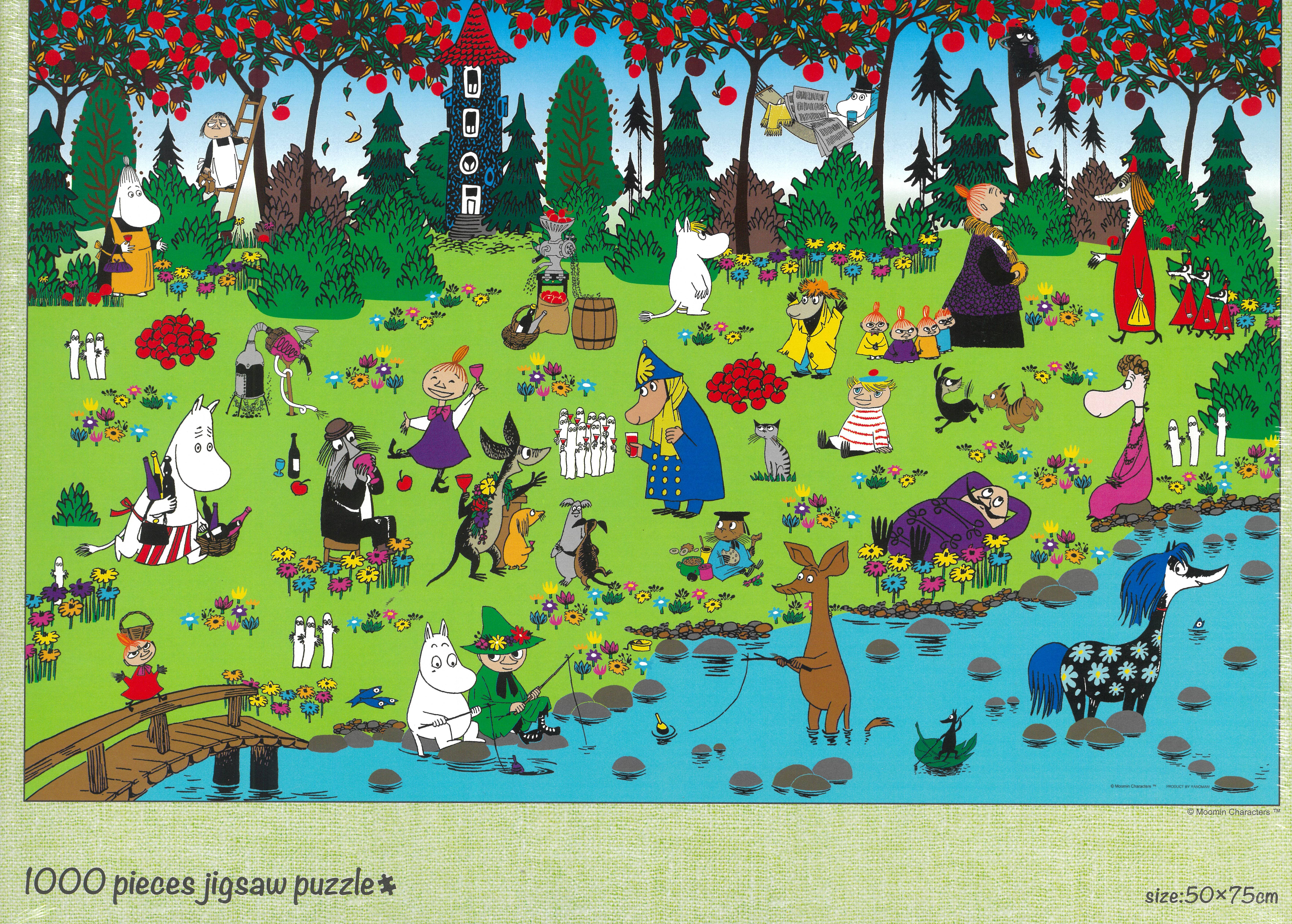 Jigsaw Puzzle Moomin Forest Harvest 1000pcs (50 x 75cm) | HLJ.com