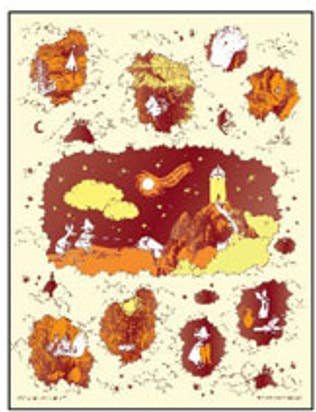 Petite Puzzle Moomin Comet in Moominland Great Adventure 300pcs