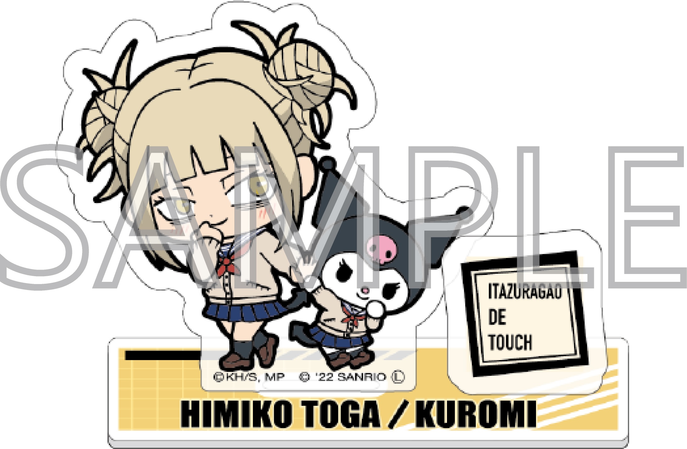 My Hero Academia x Sanrio: Acrylic Stand A Toga, KUROMI | HLJ.com