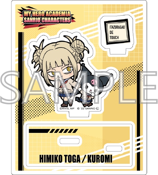 My Hero Academia x Sanrio: Acrylic Stand A Toga, KUROMI | HLJ.com