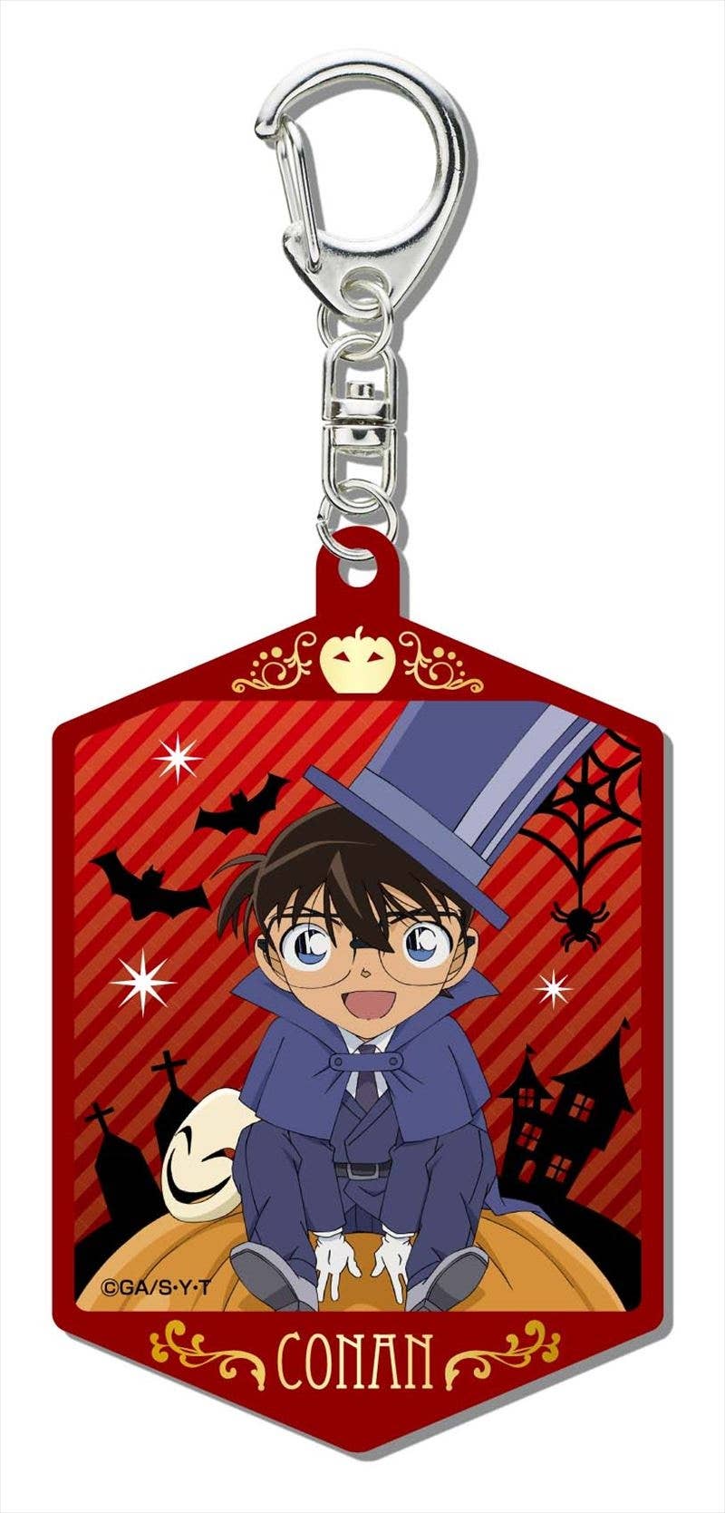 Detective Conan Acrylic Keychain Halloween Conan Edogawa