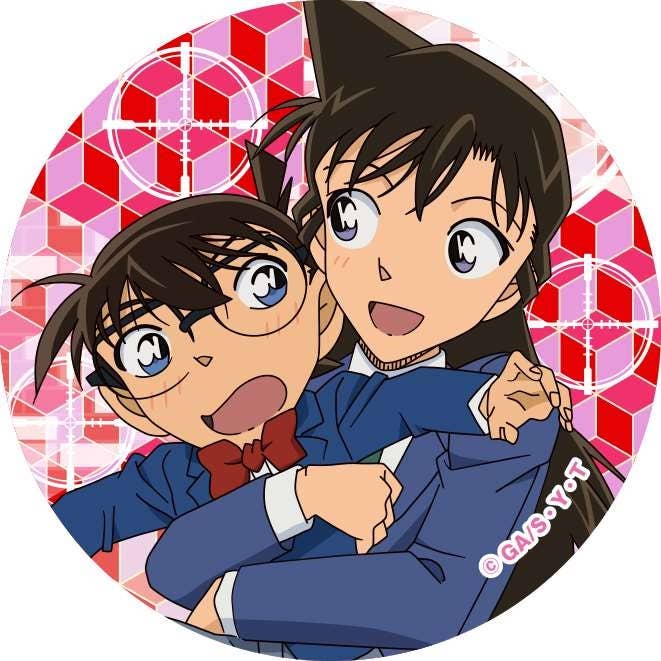 Detective Conan: Trading Can Badge Collection A 1Box 10pcs