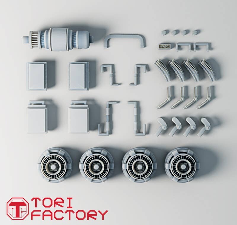 1/24 scale Flying Car Unit Conversion Set Vladimir Motors - FT160 | HLJ.com