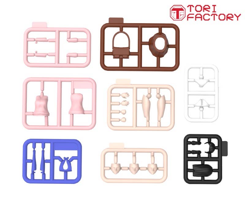 Girl Assembly Kit for Figures-1 (with Resin Art Knife) | HLJ.com