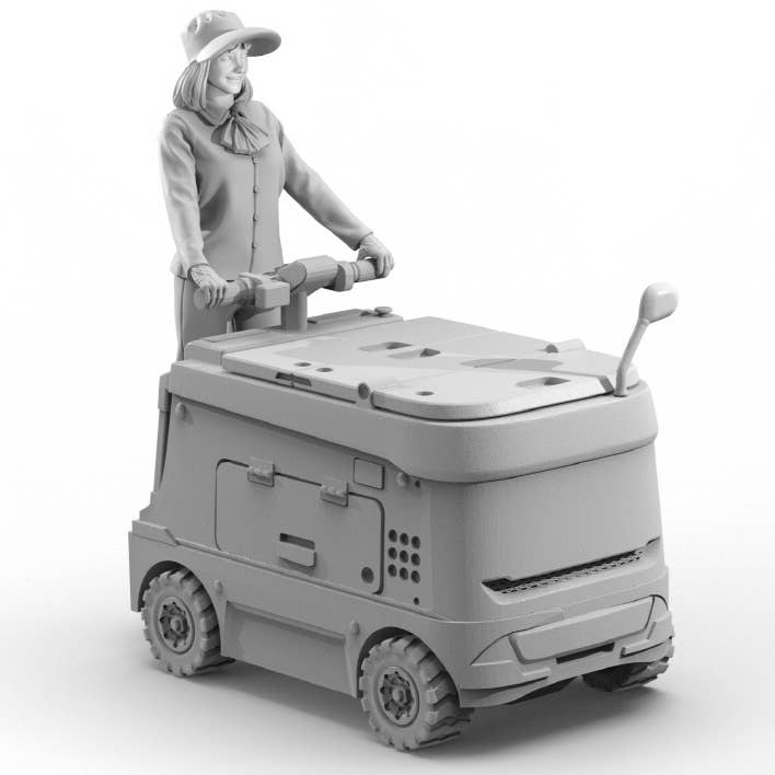 Beverage Cart & Female Driver Set