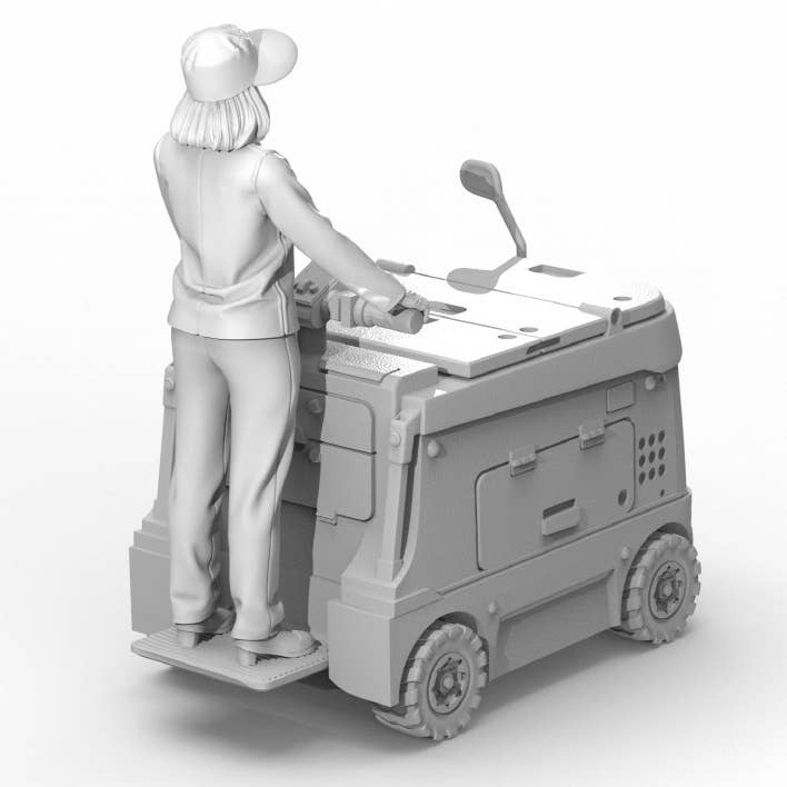 Beverage Cart & Female Driver Set