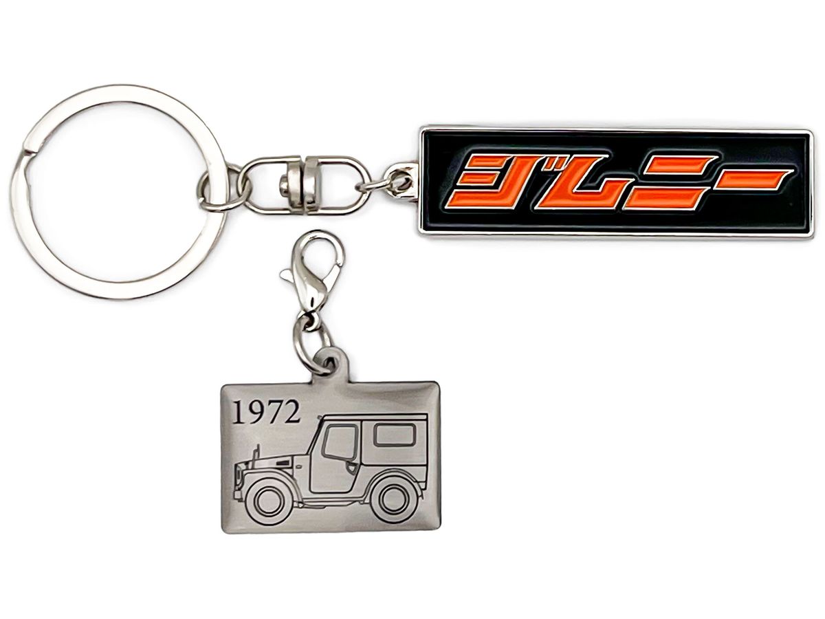 SUZUKI Jimny (LJ20) Catalog Log Metal Keychain