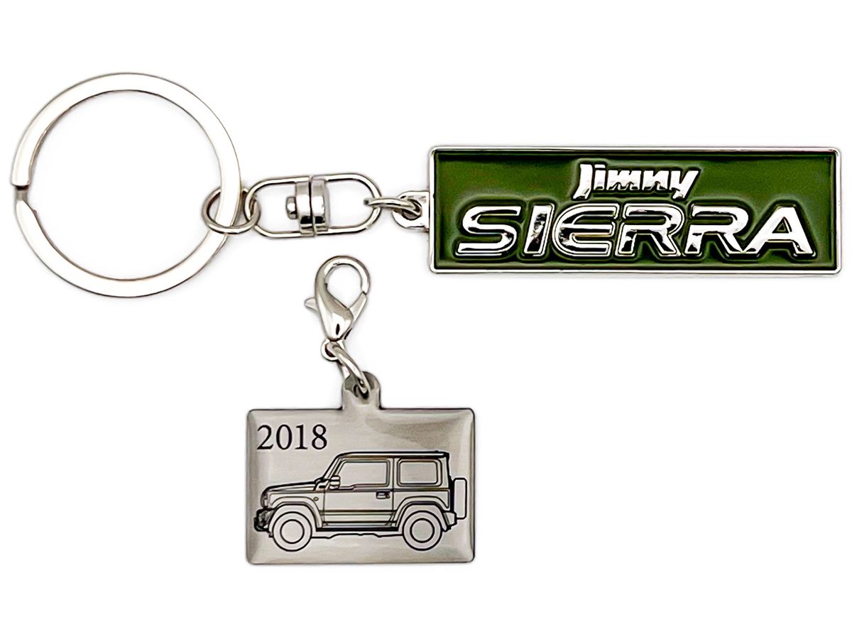 SUZUKI Jimny Sierra (JB74) Emblem Metal Key Chain