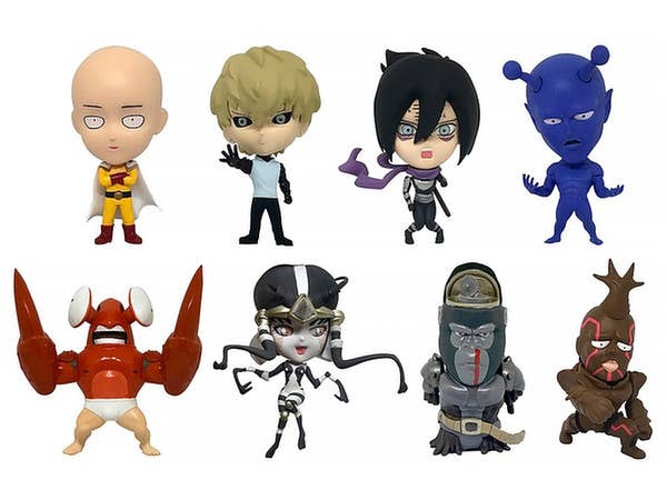 16d Collectible Figure Collection: ONE PUNCH MAN Vol.1: 1Box (8pcs)