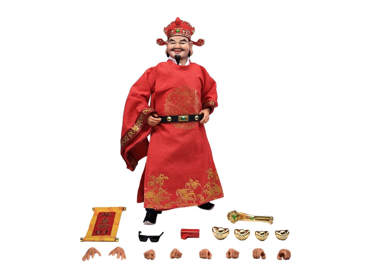 Collectible Figure Traditions on Palm - God of Wealth Alive - The Civil God of Wealth Standard Ver.