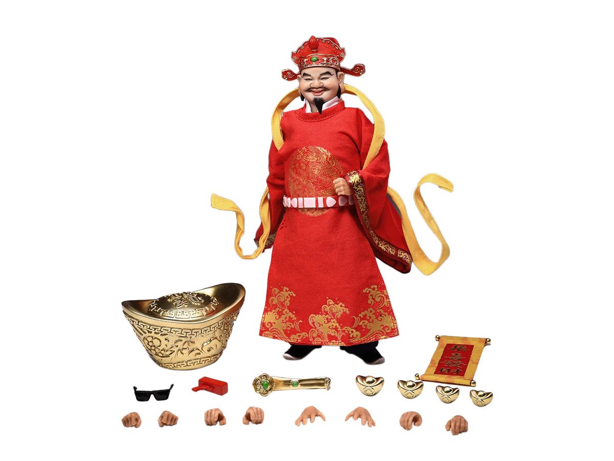 Collectible Figure Traditions on Palm - God of Wealth Alive - The Civil God of Wealth Exclusive Ver.