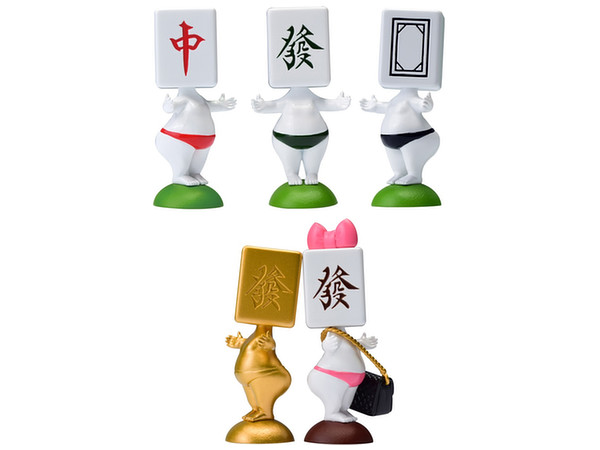 52TOYS CandyBOX MJ01 Mah-jong BABY Trading Figure 1Box 8pcs