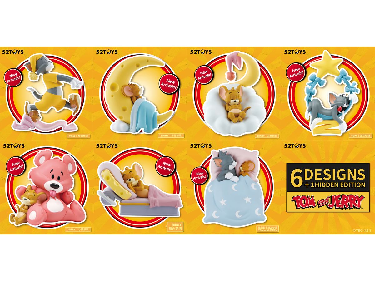 Blindbox Tom and Jerry Sweet Dream: 1Box (6pcs)
