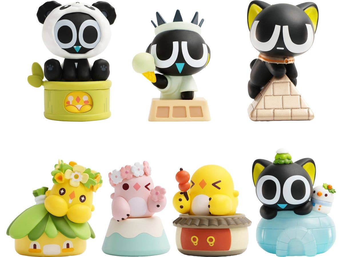 BLINDBOX The Legend of Hei World Tour Series: 1Box (6pcs)