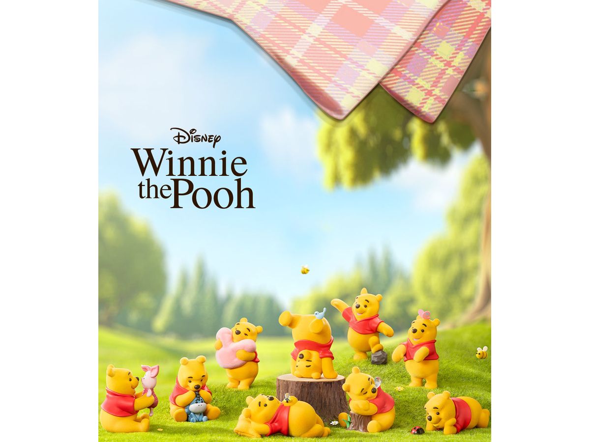 Blindbox Disney Leisurely Pooh: 1Box (8pcs)